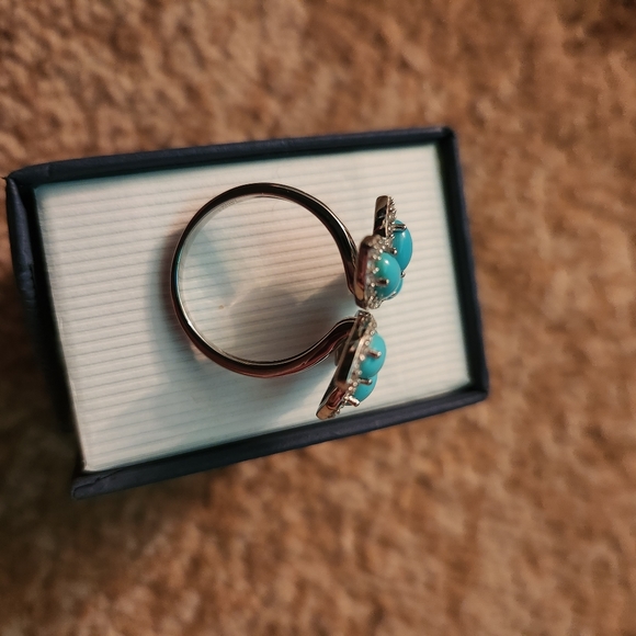 4.63 ct Sleeping beauty natural turquoise ring - Picture 2 of 6